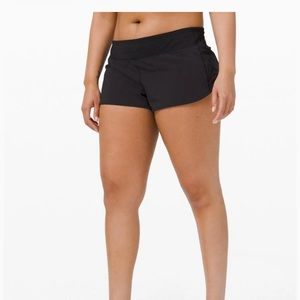 Black Size 8 Lululemon Shorts Speed Up 2.5
